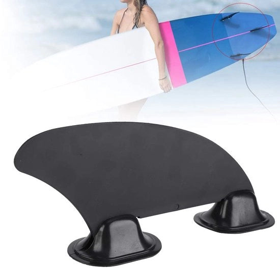 Skeg per Kayak - Fin di Tracciamento in Plastica - Rilascio Rapido - 2 Basamenti - Leggero - Montaggio Facile