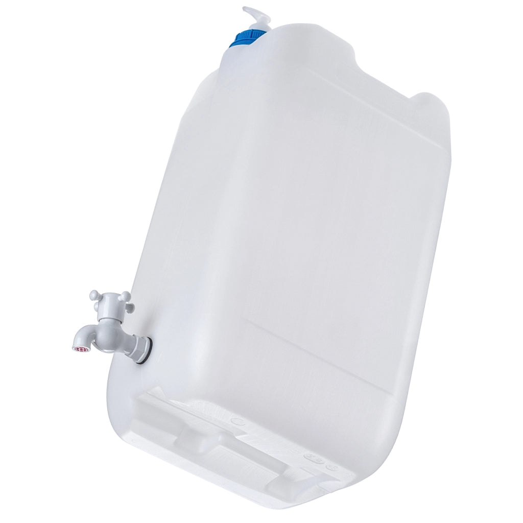 Contenitore per acqua KADAX per lavabo, dispenser di sapone liquido da 30 litri con rubinetto