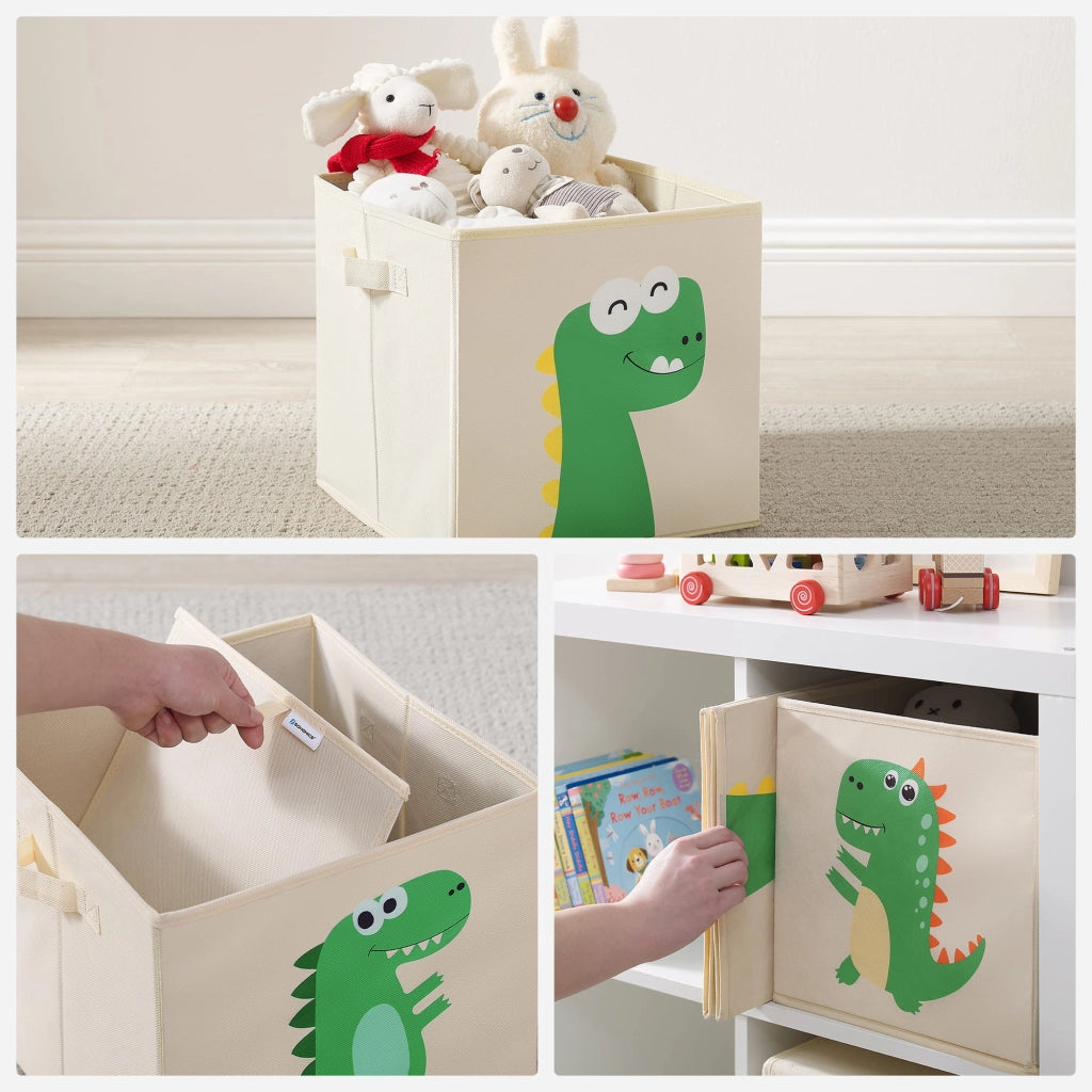 Valora ORGANIZZATORE PER BAMBINI X3 Tessuto Salvaspazio Beige Verde x3