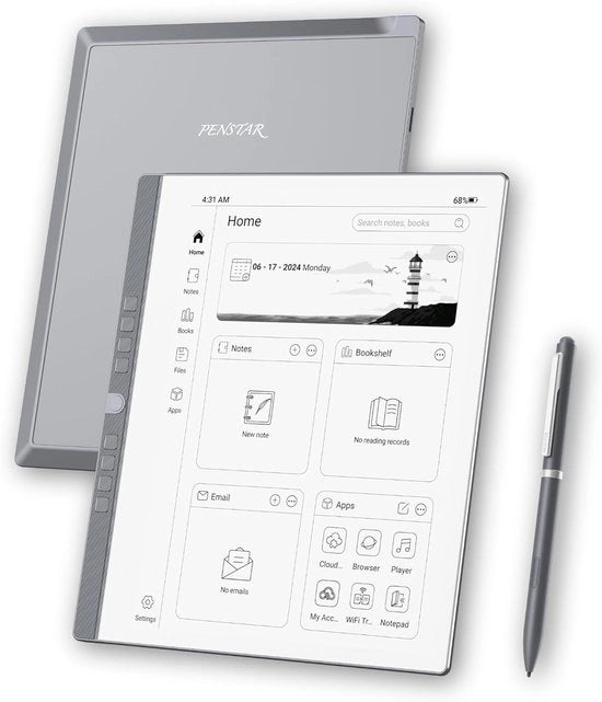 Tavolo da Disegno Digitale 10,3 pollici - Tablet a Schermo a Inchiostro Elettronico con Stilo per Scrivere e Leggere