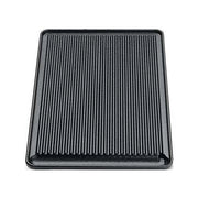 Piastra cottura ompagrill gas opt 4028 ghi rigata nero