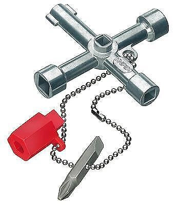 Knipex 00 11 03 chiave di armadietti di controllo e utilità