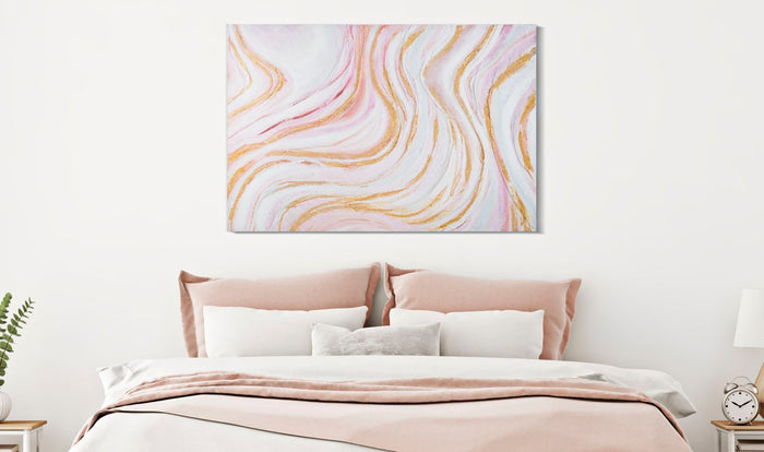 Dipinto su Tela Punkly 60x2,7x90 cm in Legno di Pino e Canvas Multicolor