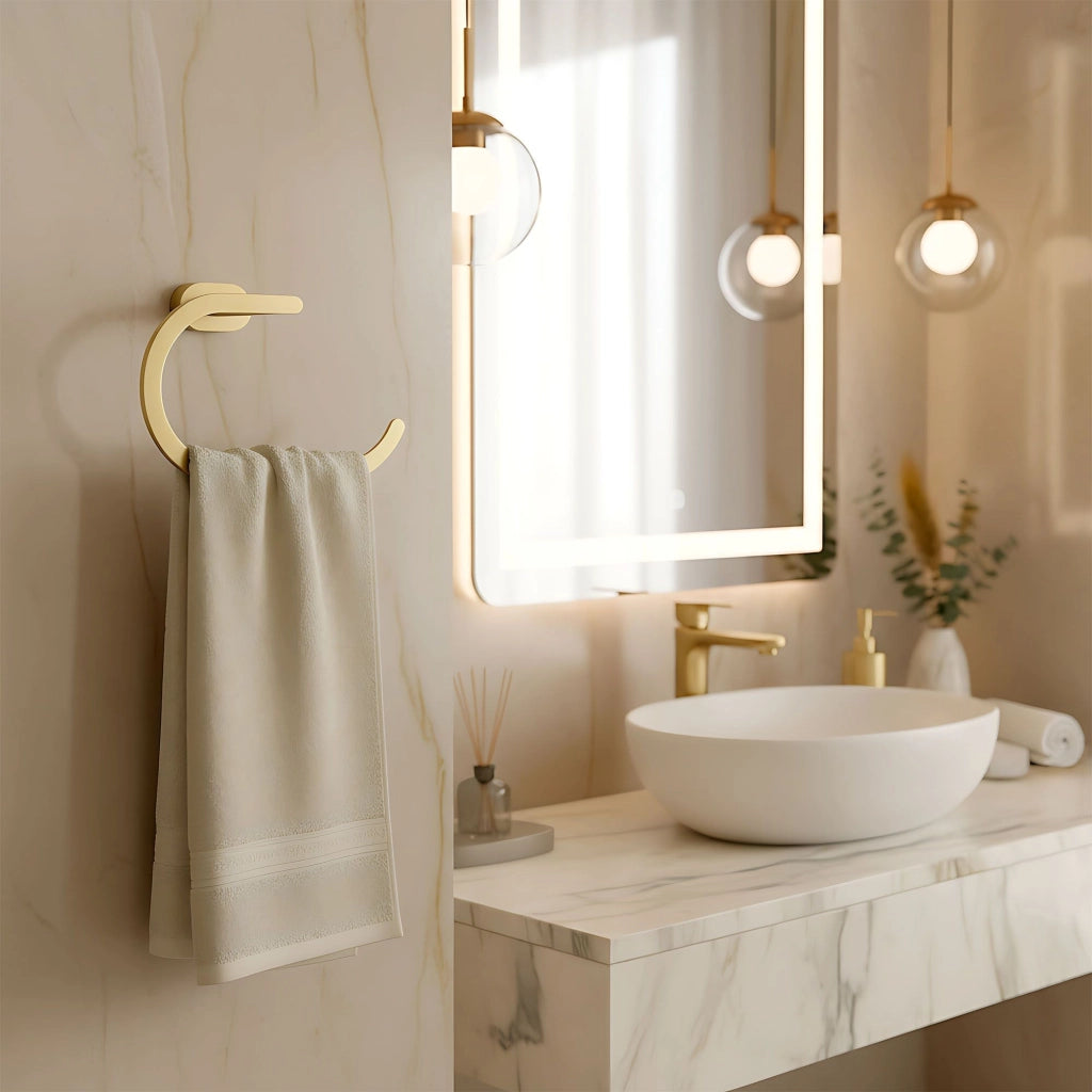 Portasciugamano Da Bagno 110 Til Brush Gold