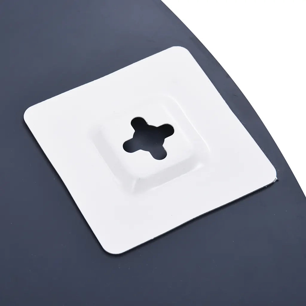 Specchio da Parete con Mensola-Specchio a Muro-Specchio Decorativo 50x60 cm in Vetro Temperato
