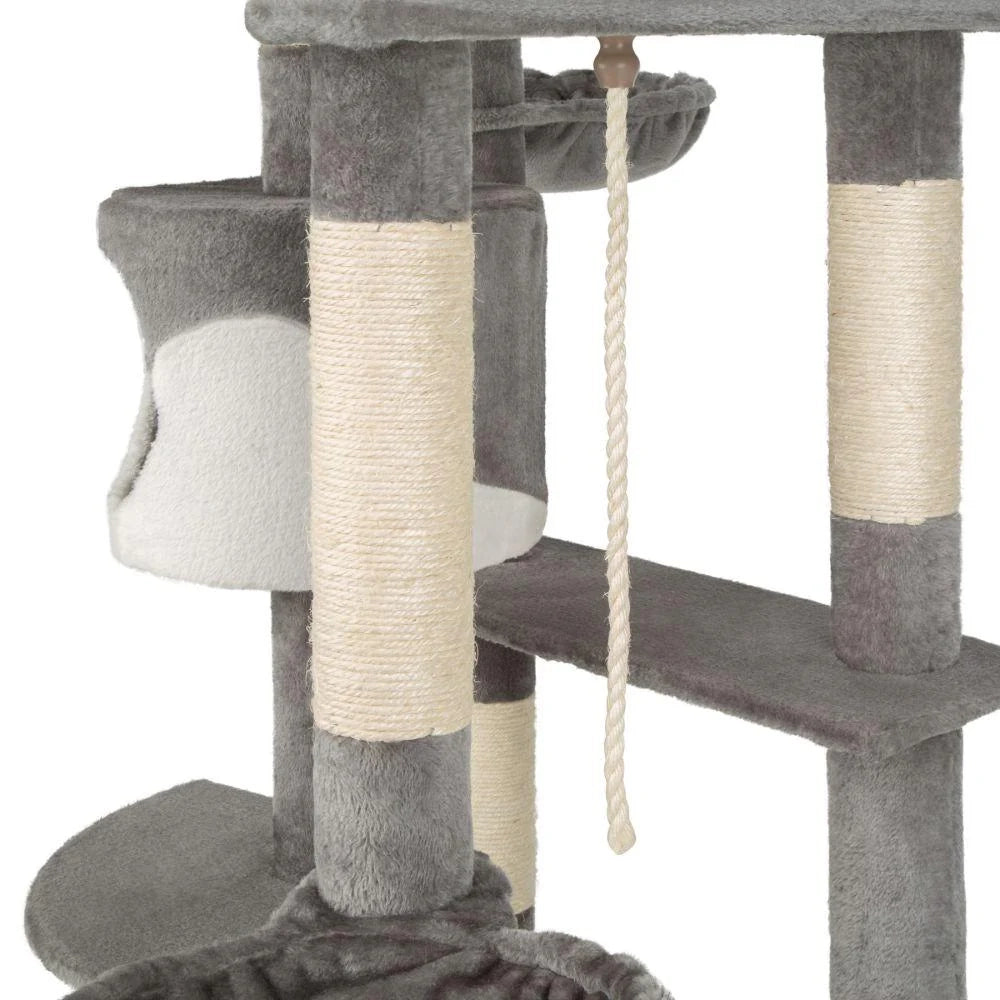 Tiragraffi 201 cm grigio/bianco 3708079