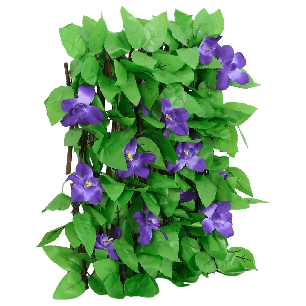 Traliccio Edera Artificiale Espandibile Verde 180x20 cm 366572