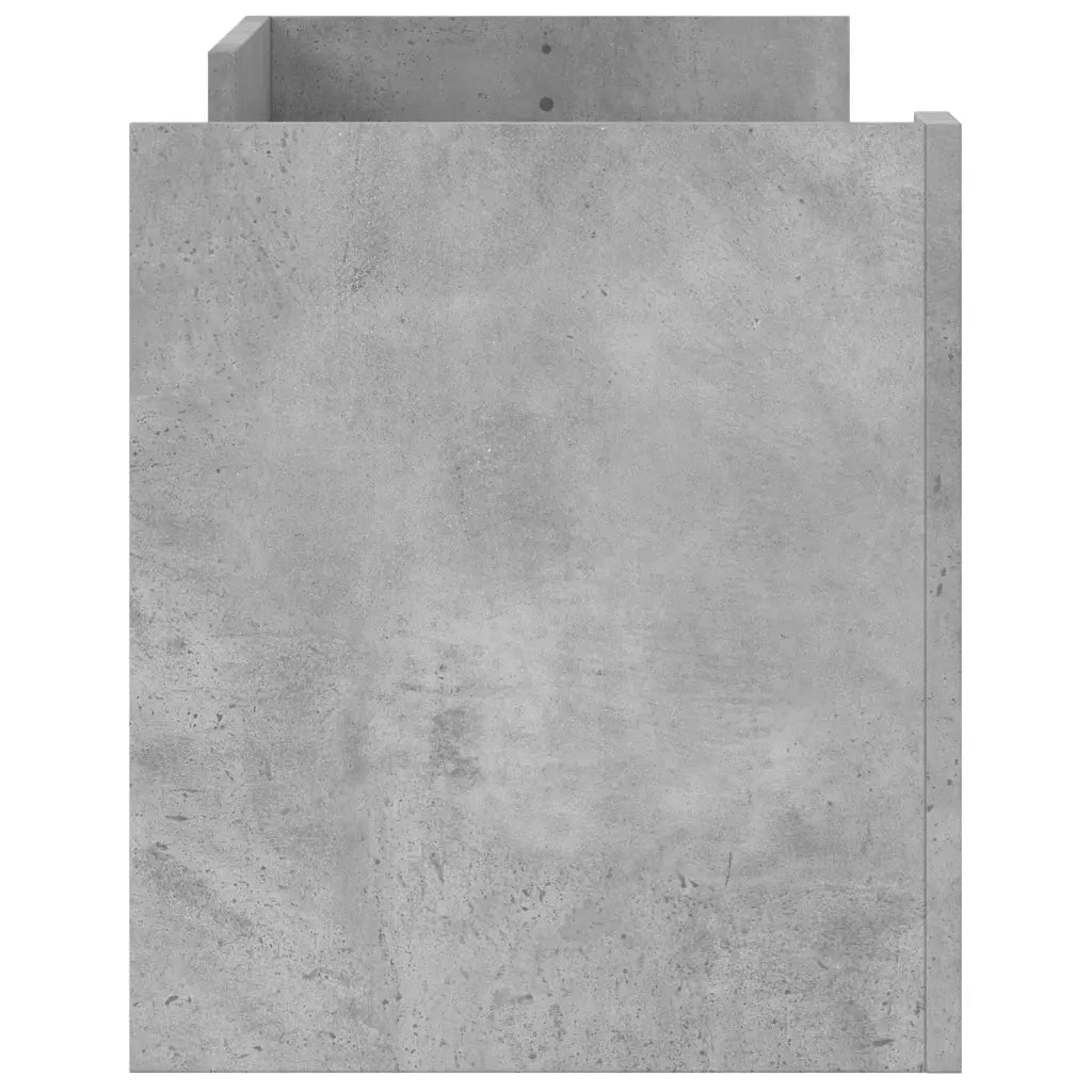 Mobile per TV Grigio Cemento 100x35x40 cm Legno Multistrato 848377