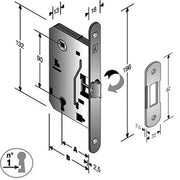 BL PATENT B. SOFT 8/90 SCROCCO CENTR. BT E50 OTT.- BONAITI SERRATURE- 6,0 blister