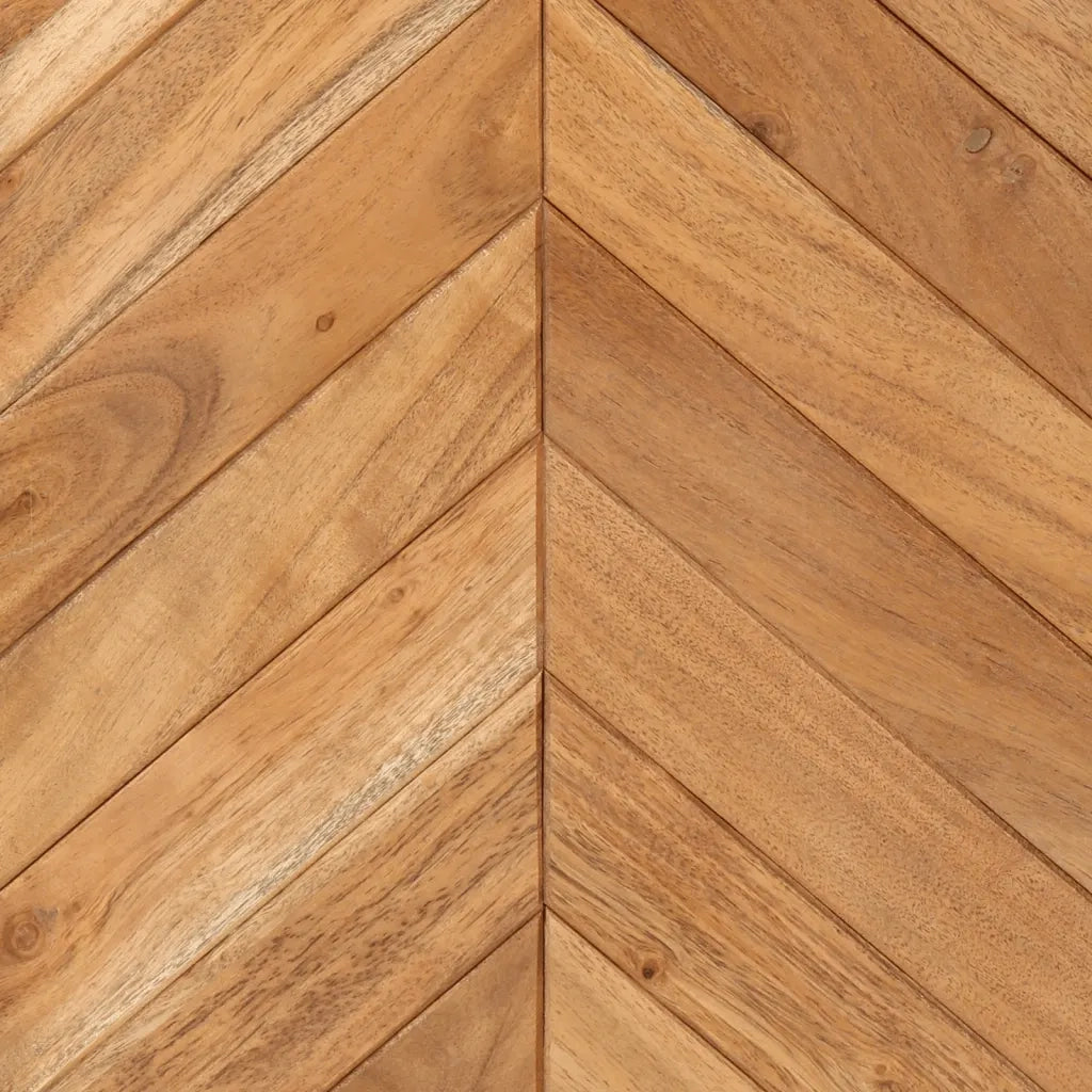 Mobile da Bagno 40x30x60 cm in Legno Massello di Acacia e Ferro 372748
