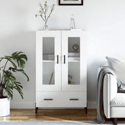 Credenza-Buffet-Armadio da cucina Bianca 69,5x31x115 cm in Legno Multistrato 176752