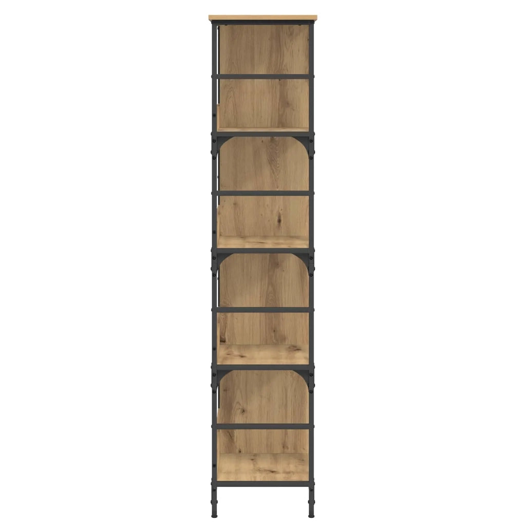 Libreria Rovere artigianale 78,5 x 33 x 153 cm metallo PB 8010893