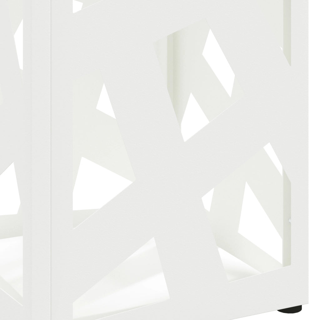 Portaombrelli Bianco Metallo Standard Portaombrelli
