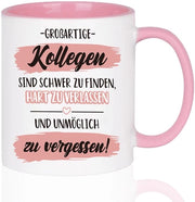 Caffè in un mok di ceramica di alta qualità - Spreco ridotto - Regalo divertente per il collega - Ricordo personale