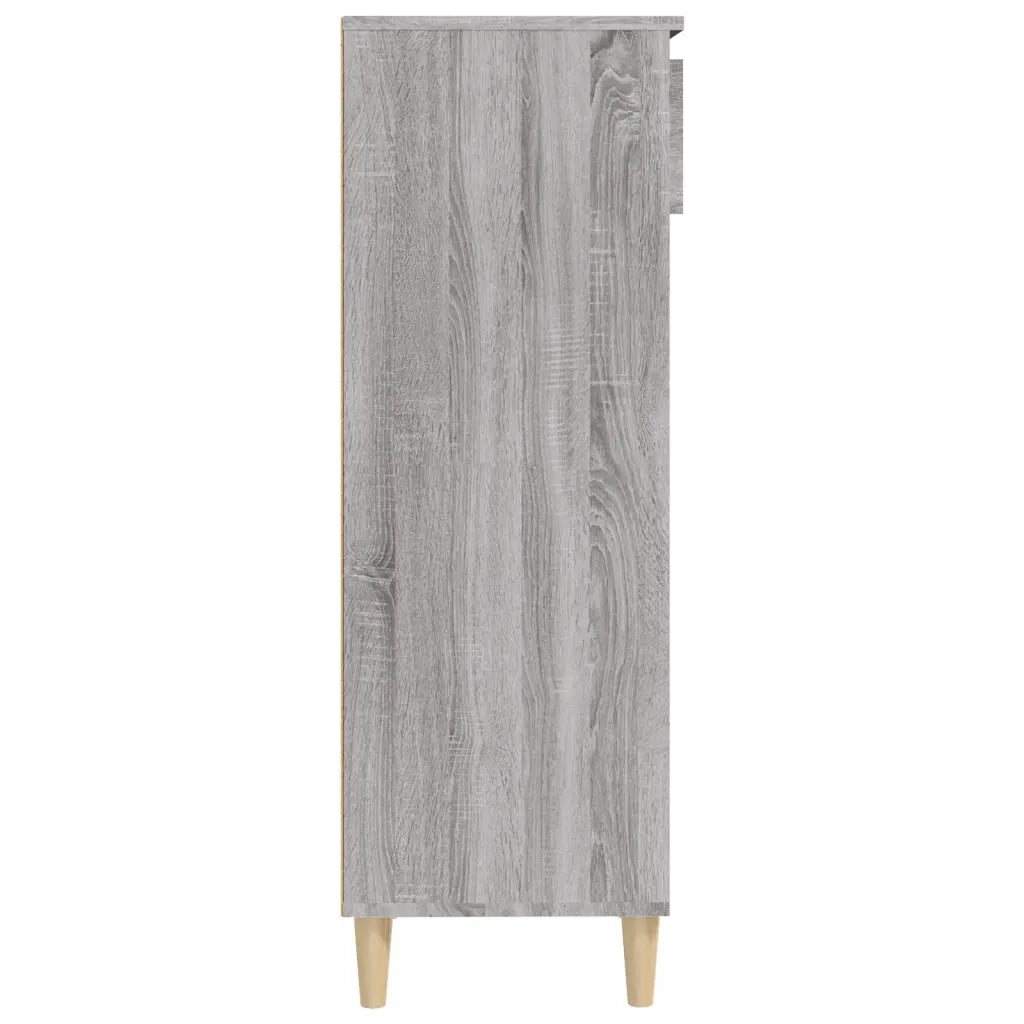 Scarpiera | Mobile per scarpe Grigio Sonoma 40x36x105 cm in Legno Multistrato