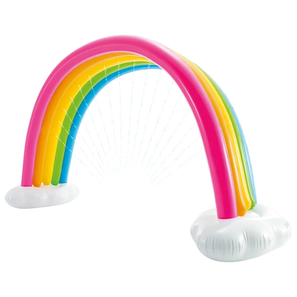 INTEX Spruzzatore Multicolore con Arcobaleno e Nuvole 300x109x180 cm 3202908