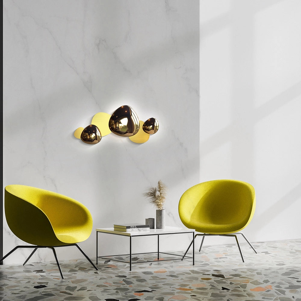 Maytoni applique contemporanea Jack-stone 1 luce LED integrato nichel acciaio