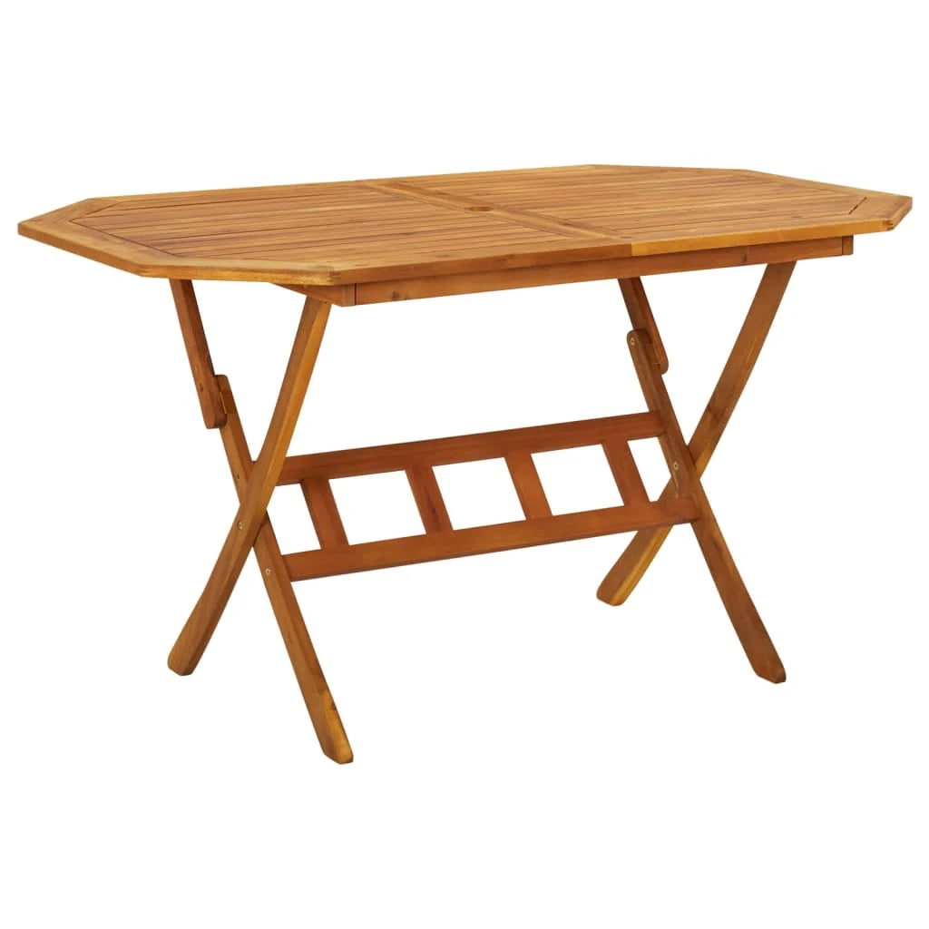 Set da pranzo da giardino per esterni 7 pezzi in legno massello di acacia 02_0013932