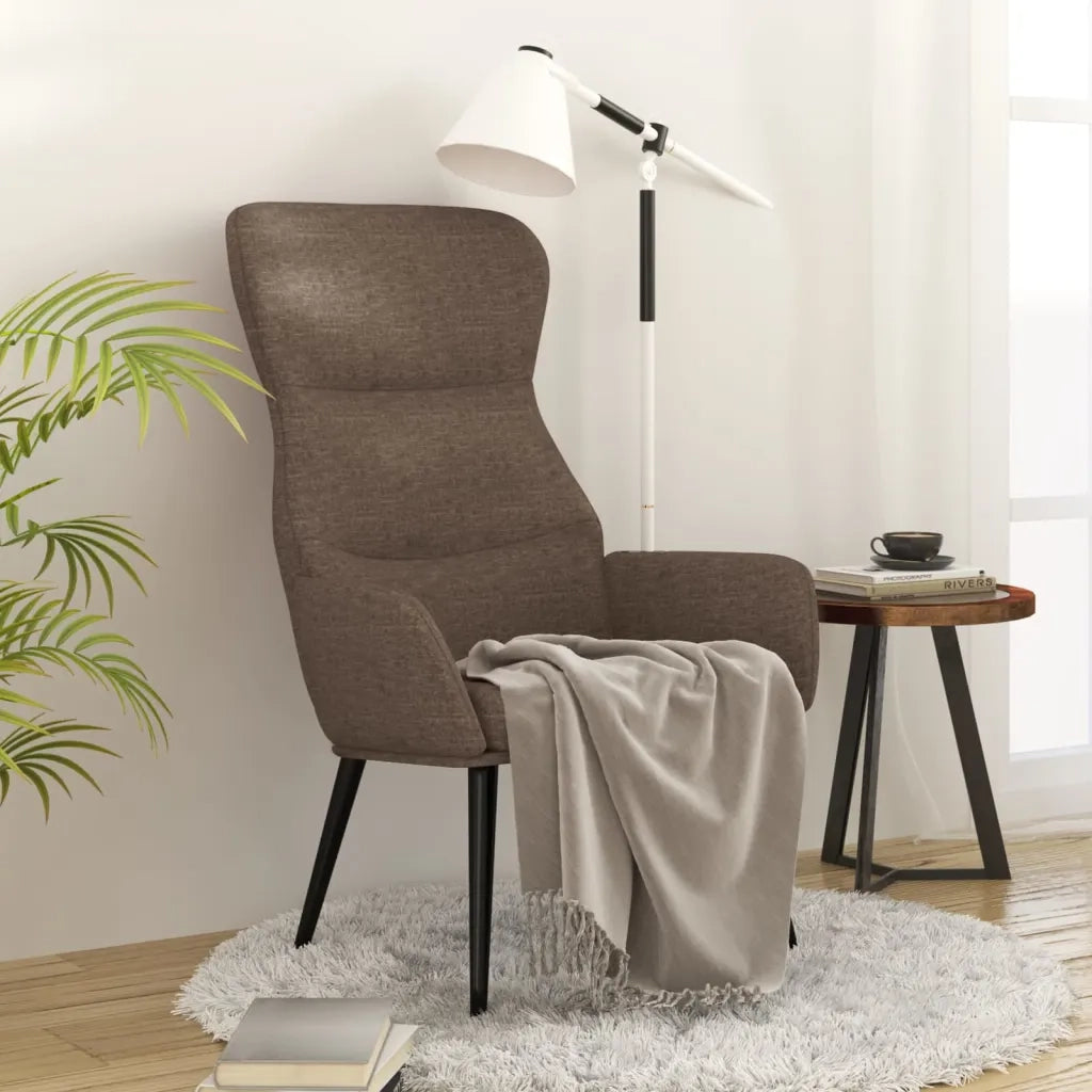 Sedia Relax Tortora in Tessuto 341080