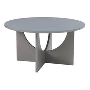 Tavolino da caffè consolle laterale 80 x 42 cm grigio chiaro 03_0010846