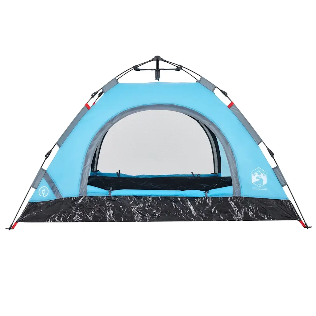 Tenda da Campeggio 2 Persone Blu a Rilascio Rapido 4004162