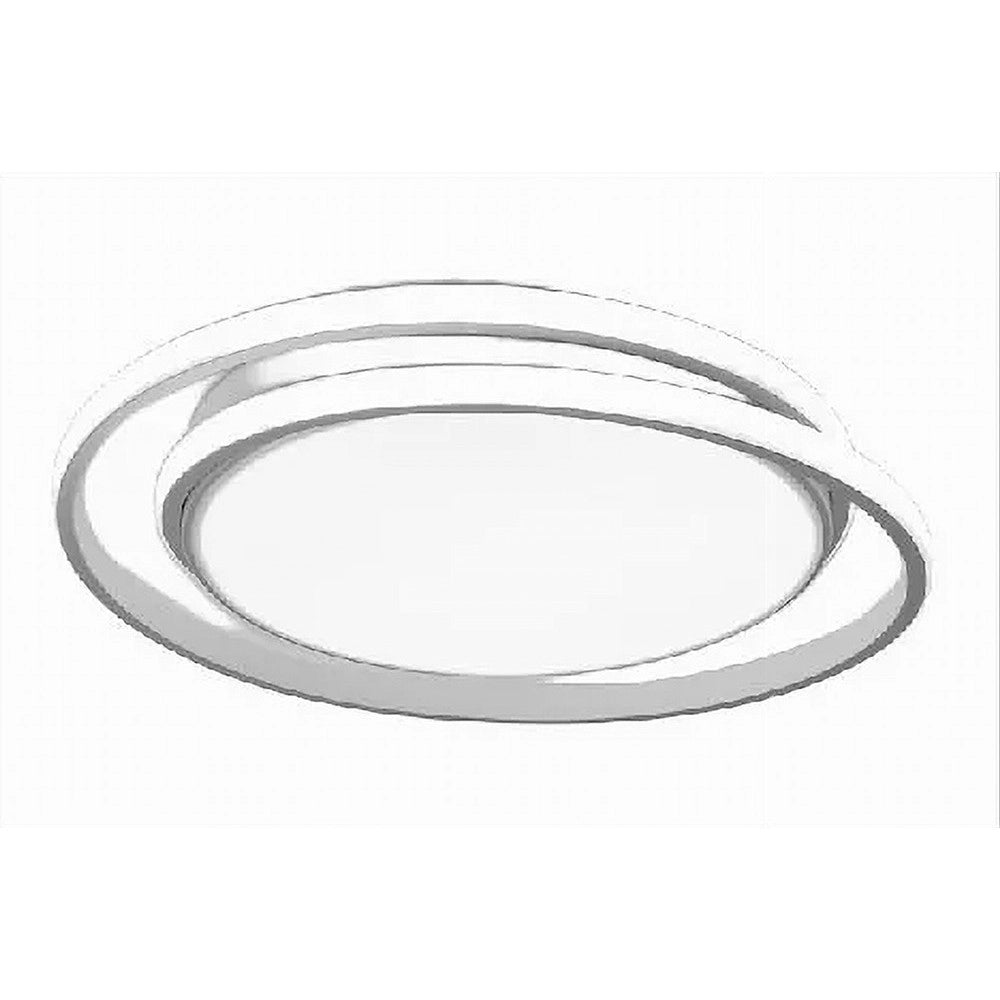 Trade Shop - Plafoniera Led Soffitto Cerchio 60 W Circolare Bianco Moderno Luce Fredda 50163 -