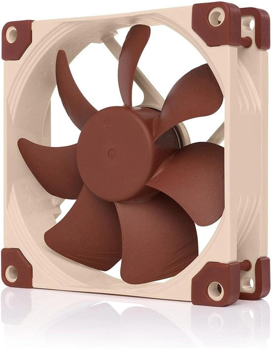 Ventilatore Silenzioso con Cavo di Alimentazione USB 4-Pini 5V (92mm Marrone) - Connessione PWM 5V