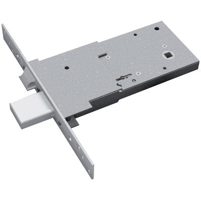 SERRATURA METALLO INFILARE 2010 SECUREMME  B.Q ZINC F.MM 25 DM M4+SCR H.MM 83 E.MM 70