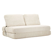 Divano Letto VKH1112, Bianco, Spugna, 150x100x80 cm