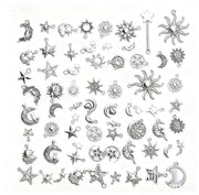 Set di Pendenti in Argento Sterling con 70 Pendenti per Gioielli Fai da Te