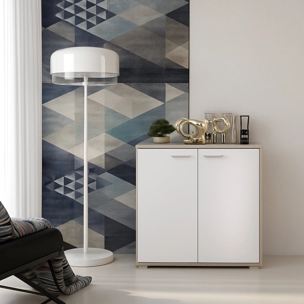 Madia Osteno, Credenza Cassetti, 68x34x74h cm Marrone Olmo