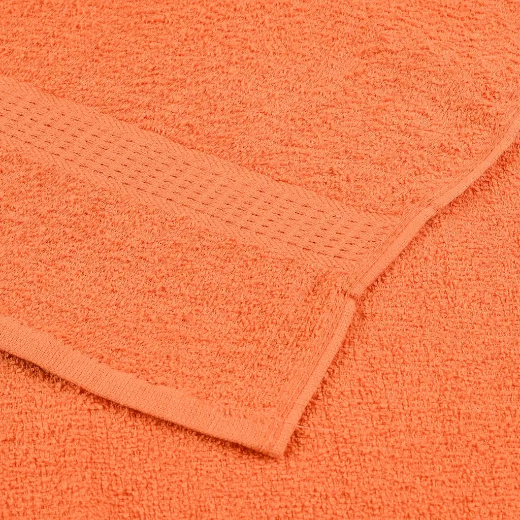 Asciugamani da bagno FROGN 10 pz Arancione 100x150 cm 360 g/m² 136910