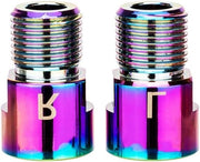 Estensioni Pedali per Mountainbike e Ciclismo Stradale, Lunghezza 20mm, in Acciaio Cromo-Molibdeno, Adatto per Pedali con Boccole 9/16", per MTB e Ciclismo Stradale, Colore Variabile.