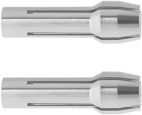 Collet Precisio 1/8 Pollici - Multifunzionale - 2 Pezzi - Adatto per M12 Milwaukee - Precisio e Multifunzionale - Colore Nero
