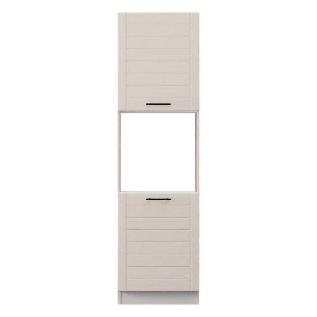 Mobile da Cucina Hallst, Dispensa da Cucina 6 Ripiani, 60x58x214h cm Bianco Crema