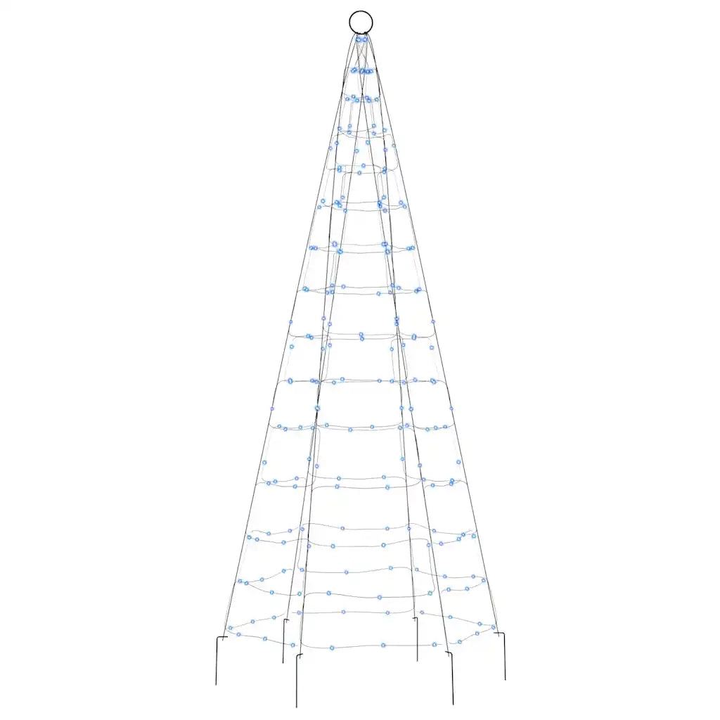 Albero di Natale a LED 200 LED Blu 180 cm 358111