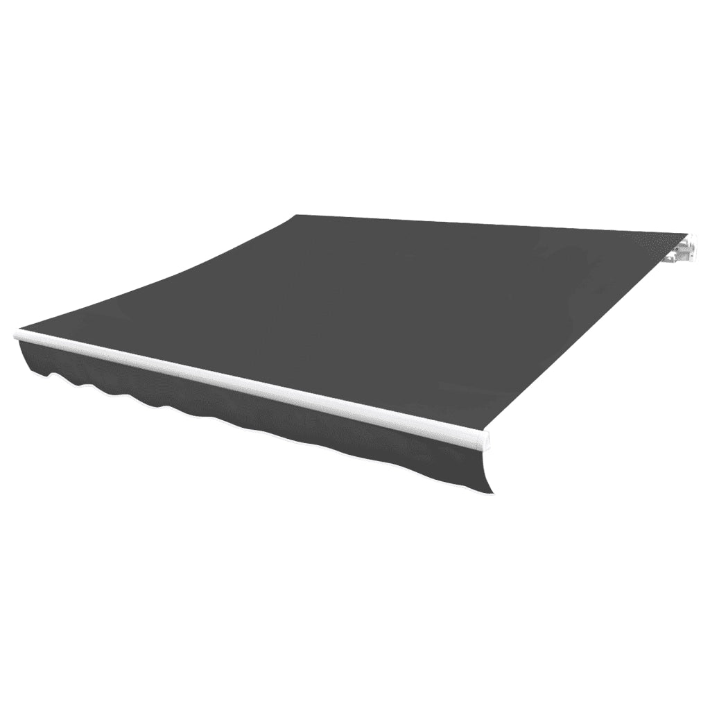 Tendone Parasole in Tela Antracite3,5x2,5 m 143709
