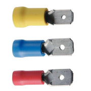 TERMINALE MASCHIO MM 6,3 GIALL 10PZ