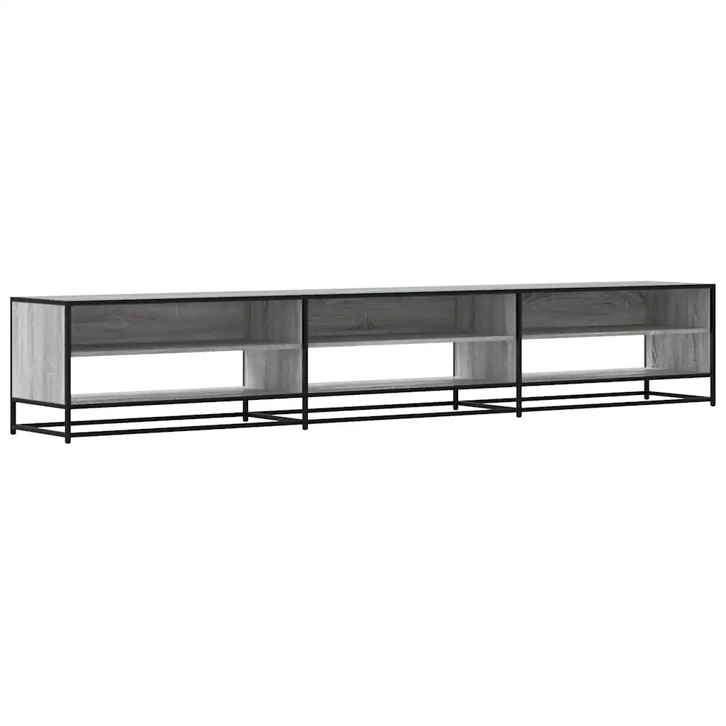 Mobile Porta TV Grigio Sonoma 270x40x46 cm in Truciolato 3300813