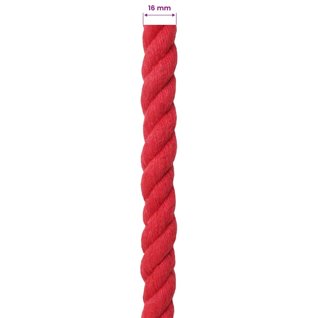 Corda Rosso 1,6 x 1,6 x 2500 cm Cotone 42011919