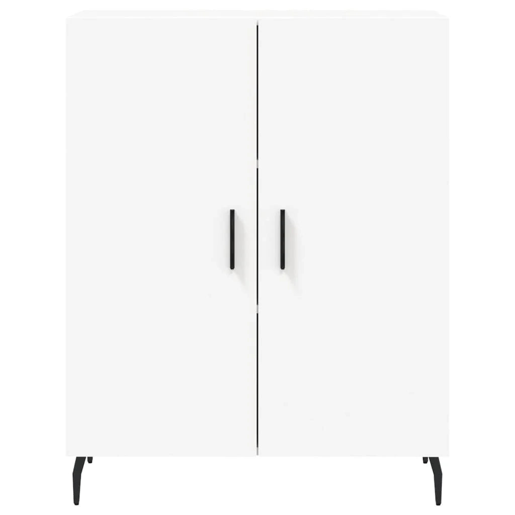 Buffet credenza cassettiera mobiletto mobile contenitore organizer cucina soggiorno salotto alto 69,5 x 34 x 180 cm legno ingegnerizzato bianco 02_0032697