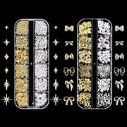 Decorazione a punta di diamante con metaallegering e boogknoop