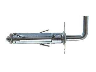 TASSELLO IN ACCIAIO CON GANCIO MEDIO SBS- - SBS 9/2 ø mm.9x45 gancio mm.15 - 100 pezzi FISCHER