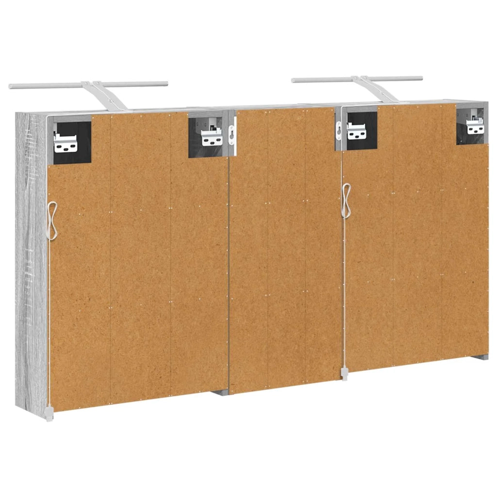 Set di Armadi da Bagno 3 pcs 116 x 16 x 62,5 cm 3403821