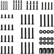 Set di viti VESA universale per la montatura TV, hardware kit compatibile con la maggior parte delle TV o monitori fino a 80 pollici, inclusi viti M4 M5 M6 M8, supporti e anelli, EV033
