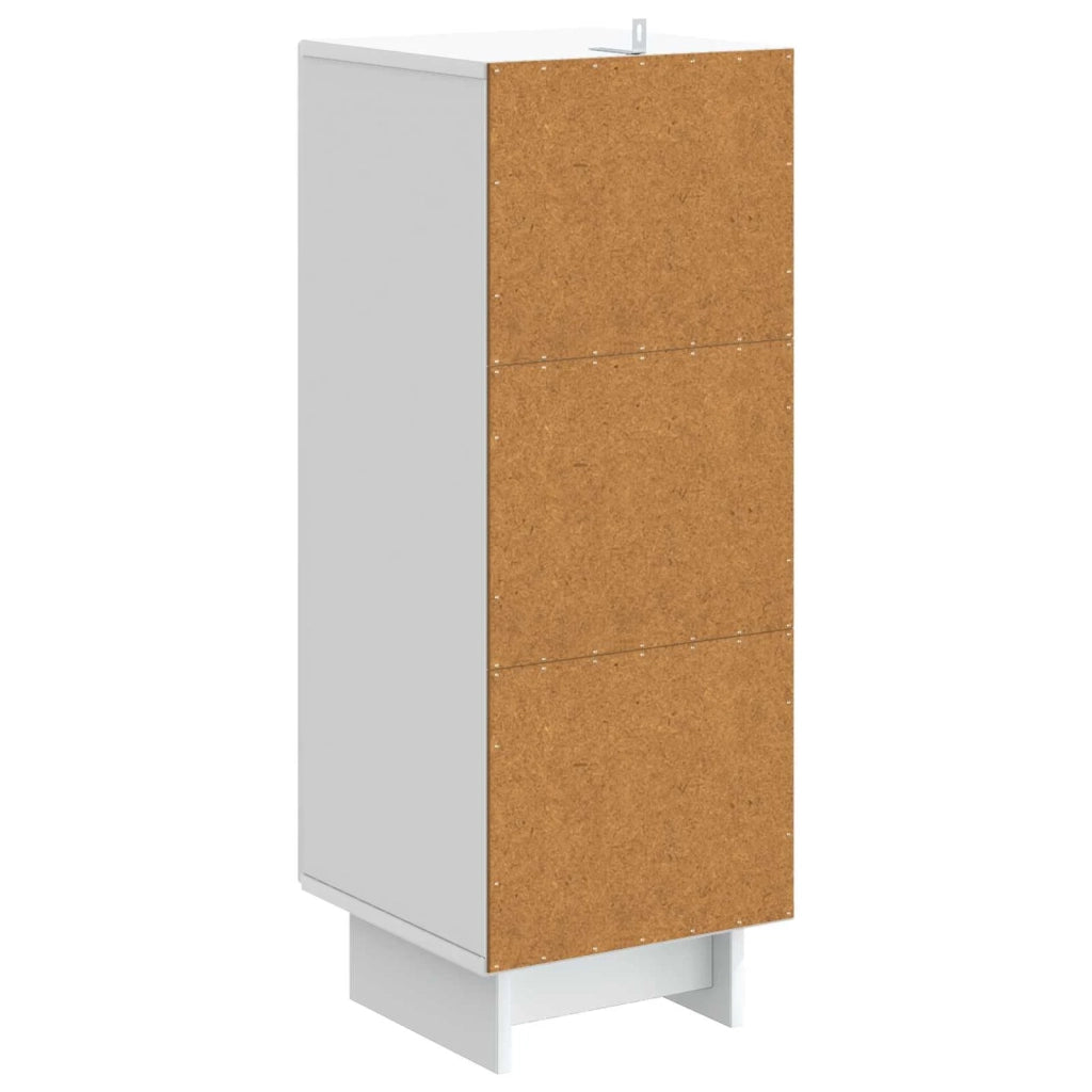 Credenza Bianco 33 x 34,5 x 90 cm Legno ingegnerizzato 893905