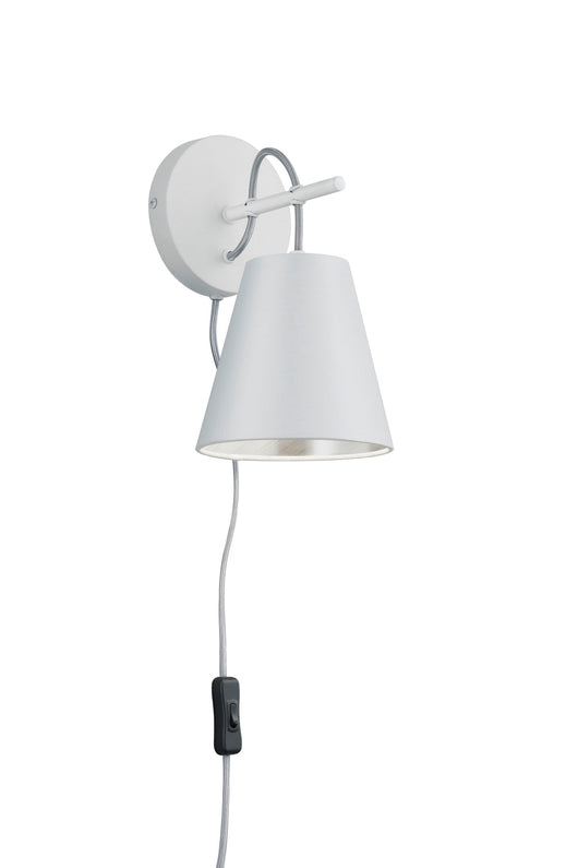 Applique da Esterno  E14 in Metallo Bianco Opaco