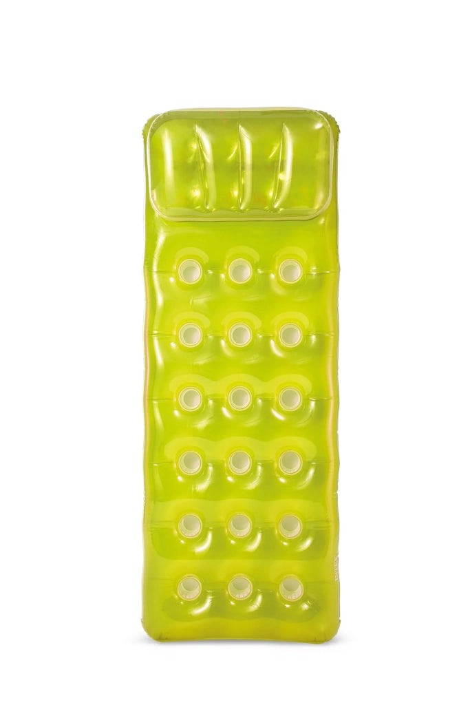 MATERASSINO GONFIABILE 18 BUCHI FASHION  cm.188x71  peso kg.1,35 (58890)    INTEX