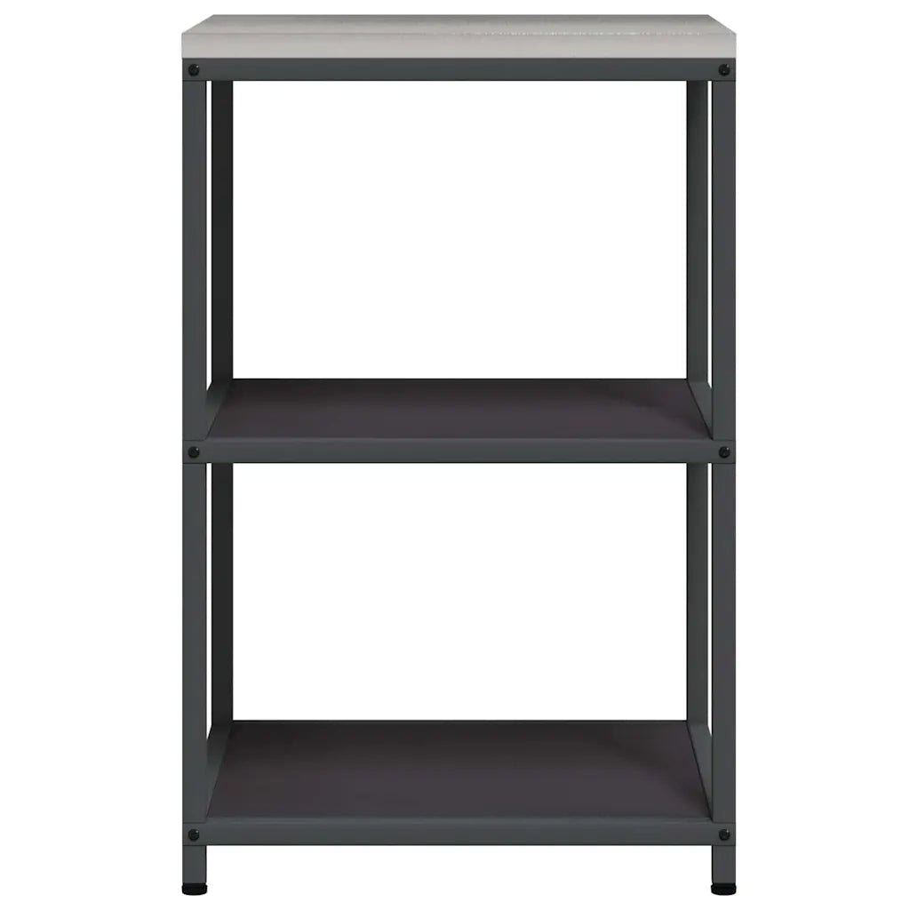 Stoccaggio in cucina Nero 60 x 50 x 92 cm Acciaio