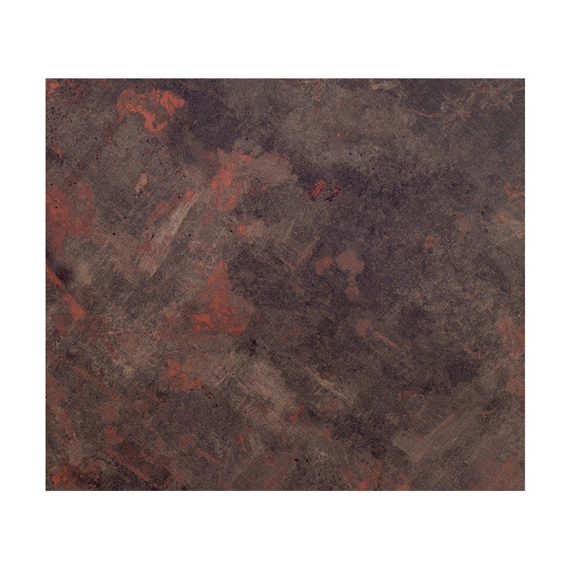Piano In Hpl 80 X 80 In Rilievo Colore Ruggine Moia